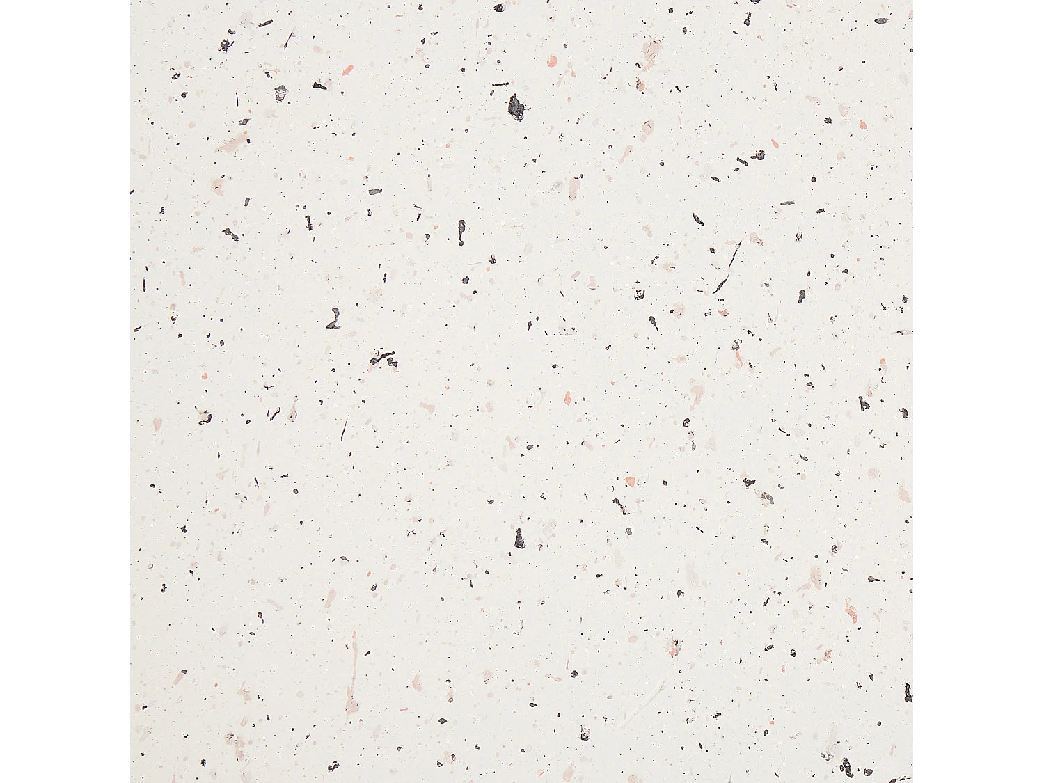 Bout de canapé rond effet terrazzo blanc cassé – RIVAGE