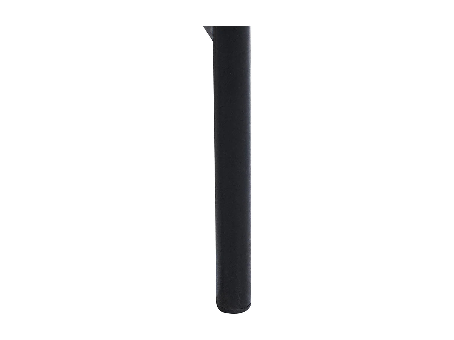 Bout de canapé rond noir Mid-Century – ORENO