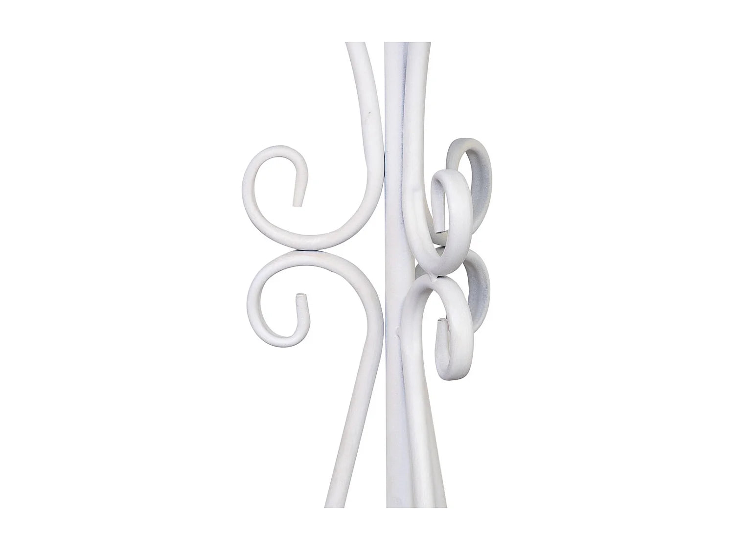 Bout de canapé haut métal blanc vieilli – BREEZA