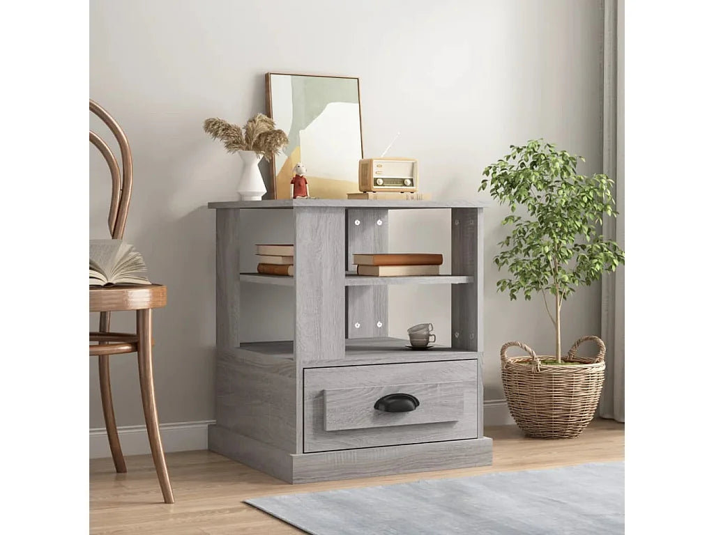 Bout de canapé décor sonoma gris – GRIGIO