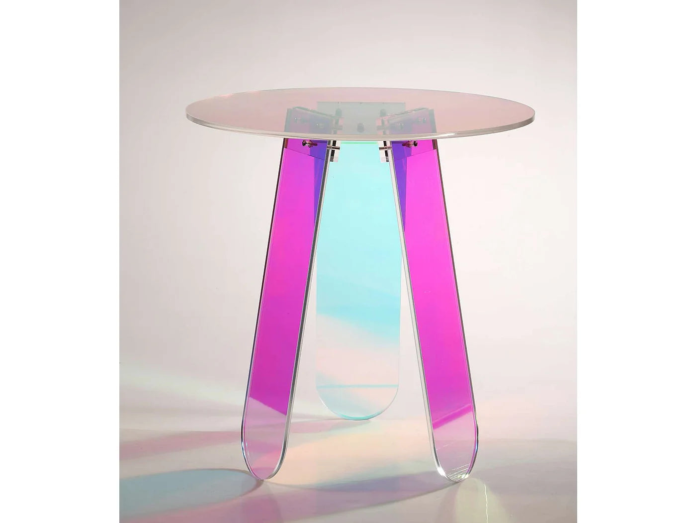 Bout de canapé carré acrylique transparent – IRISIA