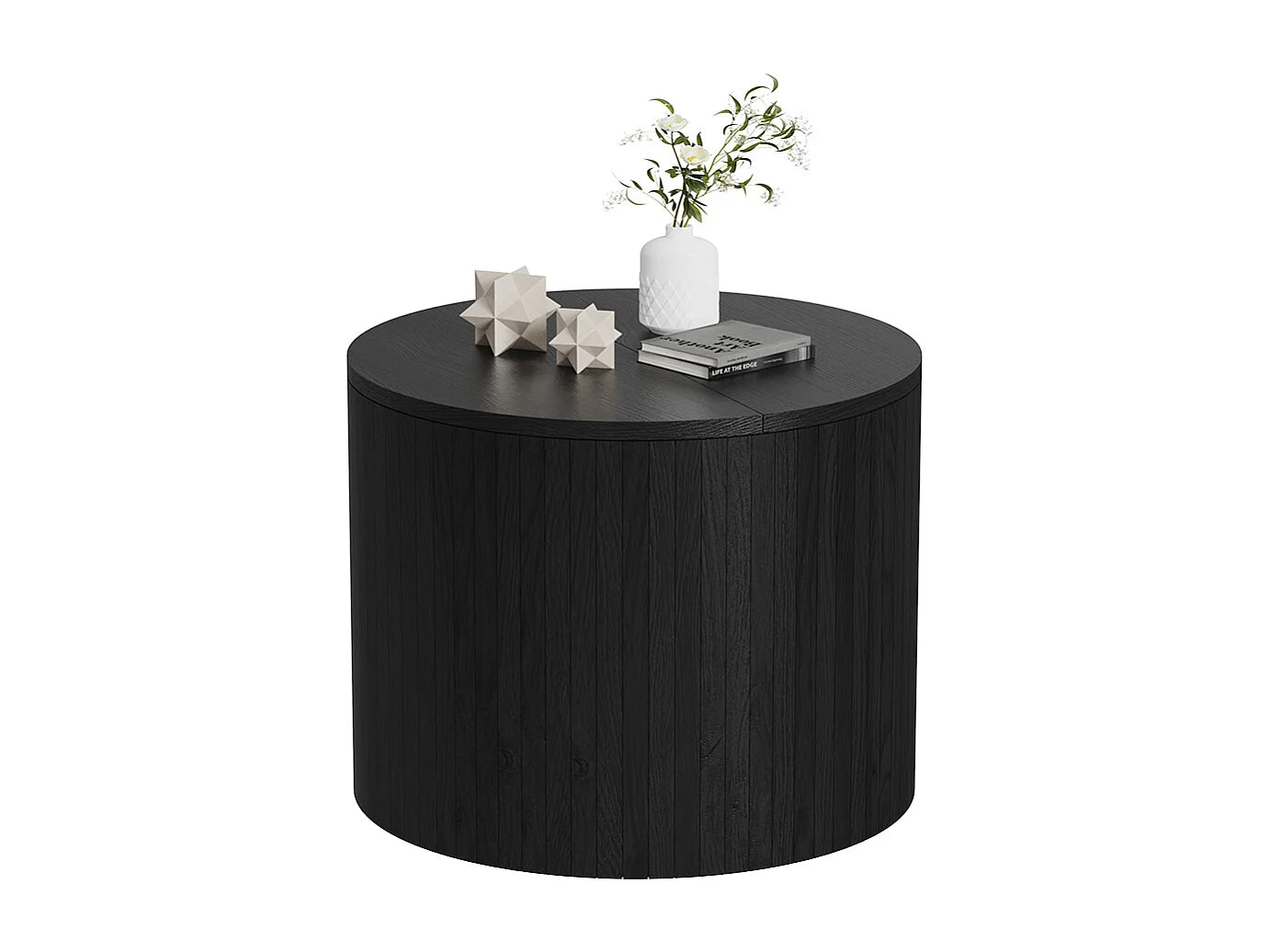 Bout de canapé pliable en chêne naturel – TAVLO