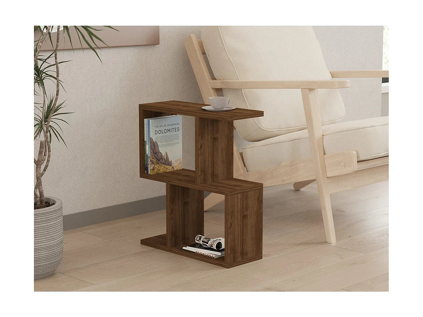Bout de canapé 2 niveaux style scandinave – NORDIK