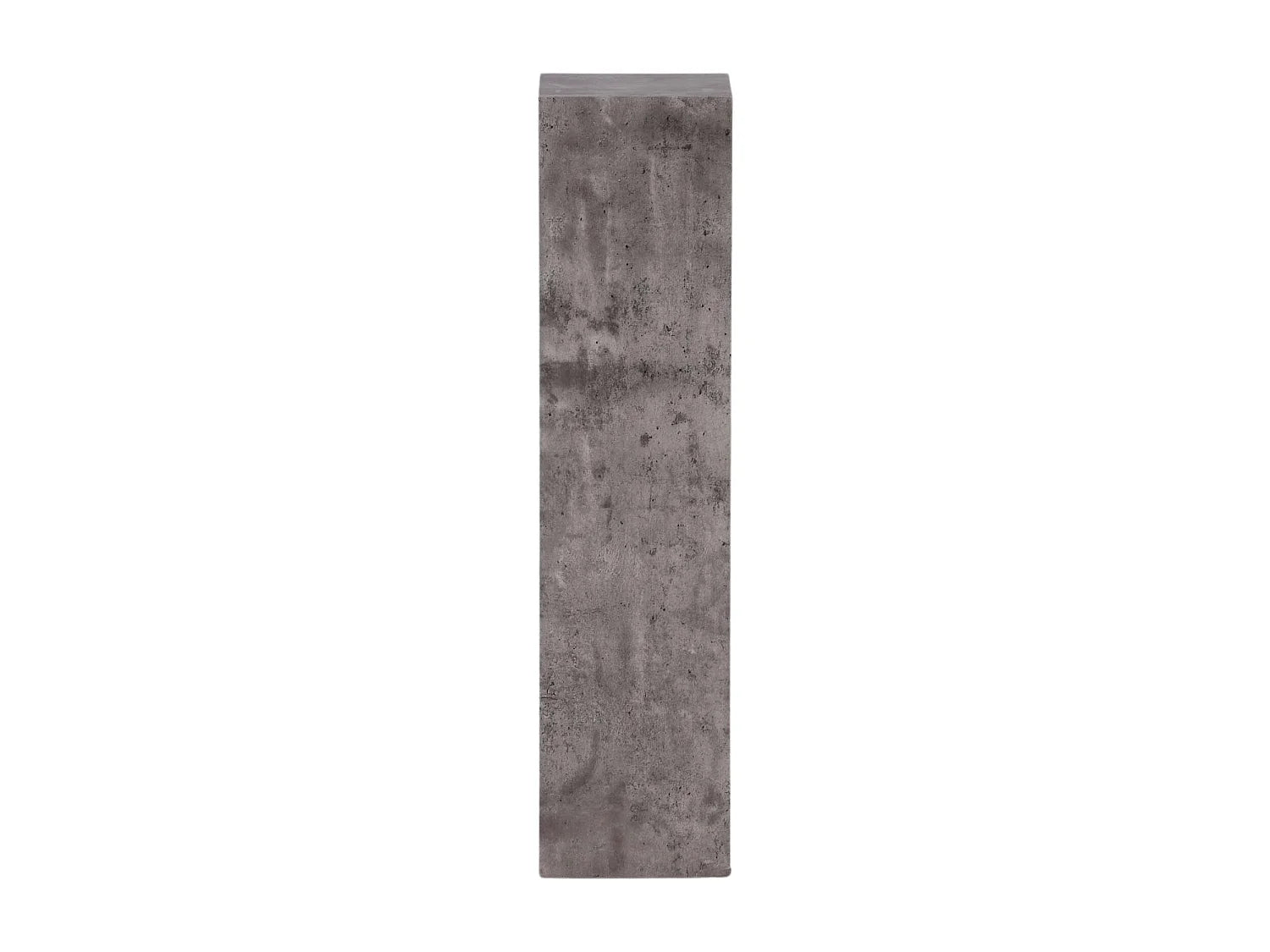 Bout de canapé colonne effet béton ciré gris – PILASTRA