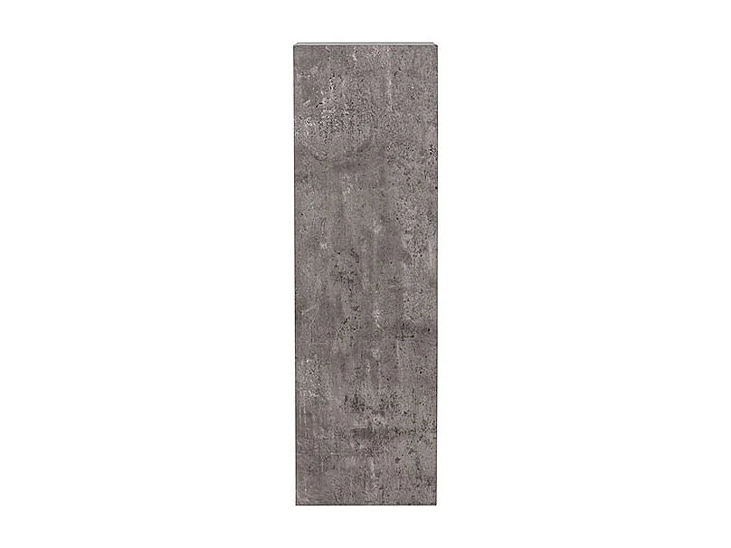 Bout de canapé piédestal haut gris – PILVA