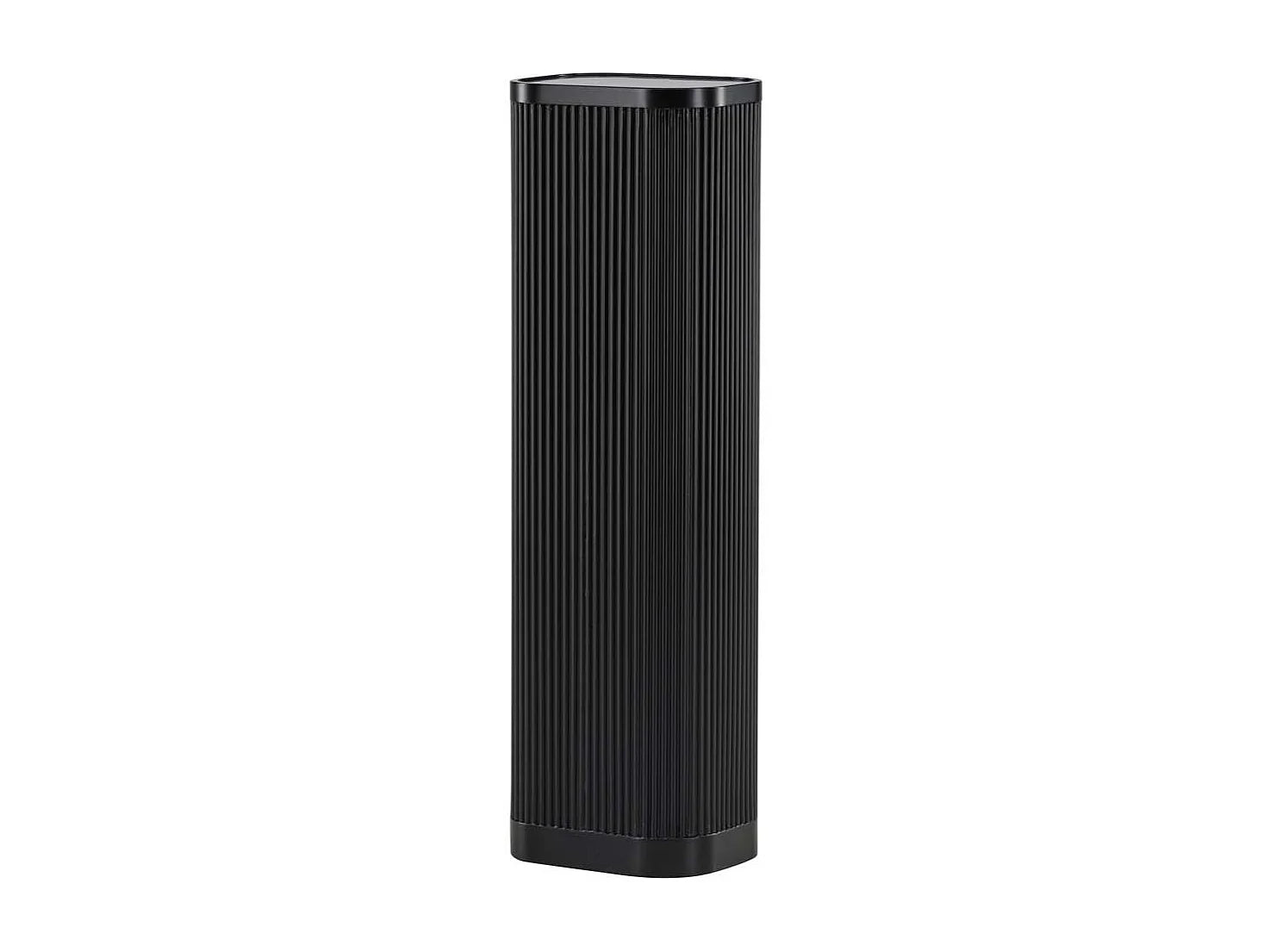 Bout de canapé colonne haut noir guéridon – ONYX