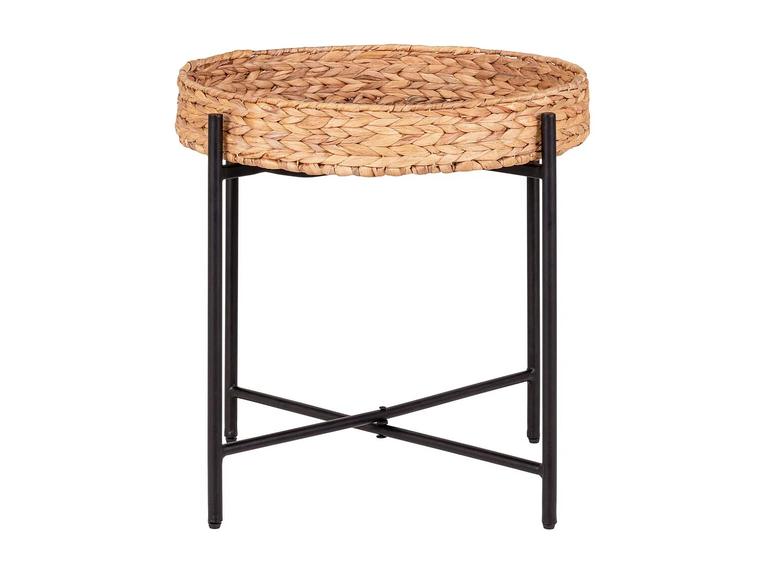 Bout de canapé d'angle rond beige naturel – VANNES