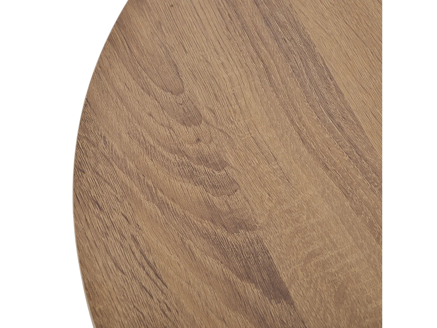 Bout de canapé rond en bois aspect naturel – DUOVA